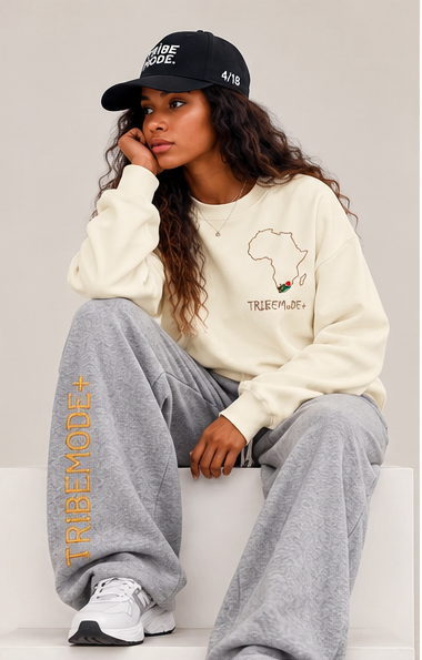 South Africa Drop Shoulder Sweatshirt — Heavyweight