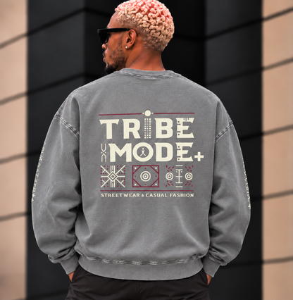 Nigeria Oversized Sweatshirt — Snow Washed