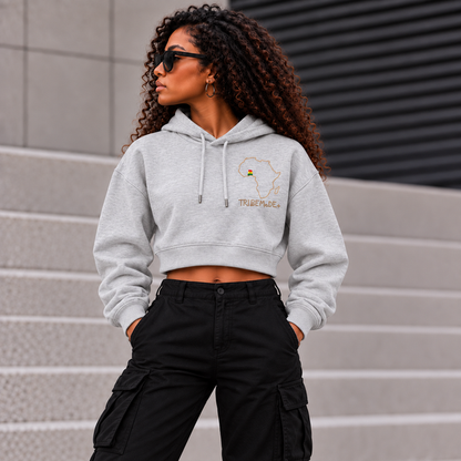 Ghana Cropped Hoodie — Essential