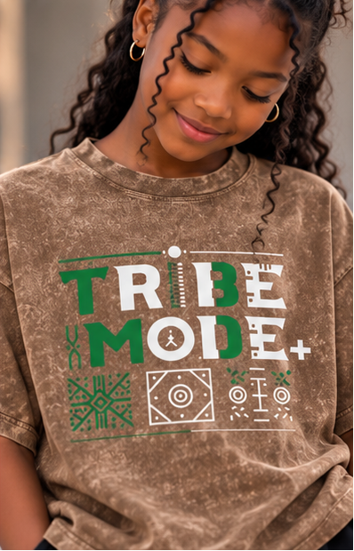 Nigeria Kids' T-Shirt — Snow Washed