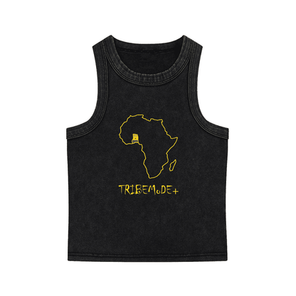 Snow Washed Tank Top - Tribemodeplus