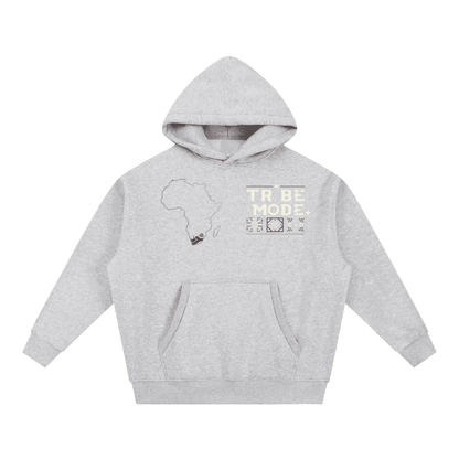 Essential Oversized Boxy Fit Fleece Hoodie - Tribemodeplus