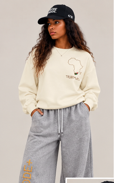 South Africa Drop Shoulder Sweatshirt — Heavyweight
