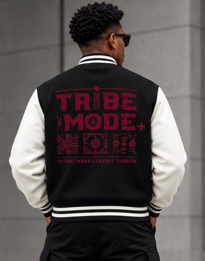 Nigeria Varsity Jacket — Two-Tone Fleeced