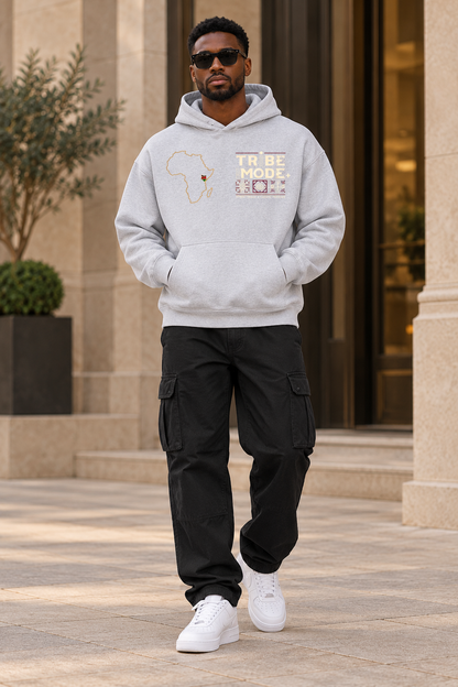 Kenya Fleece Hoodie — Essential Oversized Boxy Fit