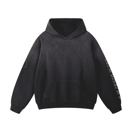 Heavyweight Sunfade Oversized Hoodie - Tribemodeplus