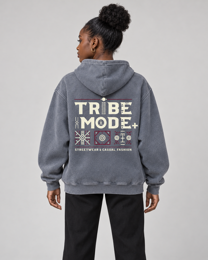 Kenya Oversized Hoodie — Snow Wash Fleece