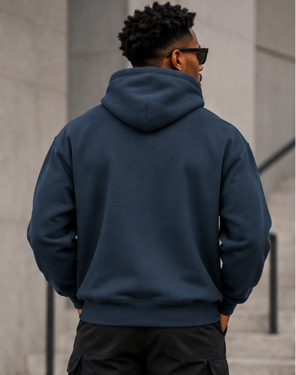 Nigeria Fleece Hoodie — Essential Oversized Boxy Fit