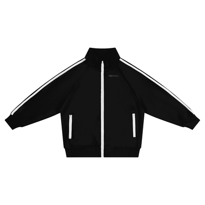 Kids’ Contrast Tape Coach Jacket - Tribemodeplus