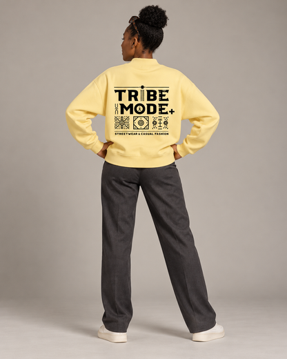 Kenya Sweatshirt — Essential Fleece Mock-Neck Crew