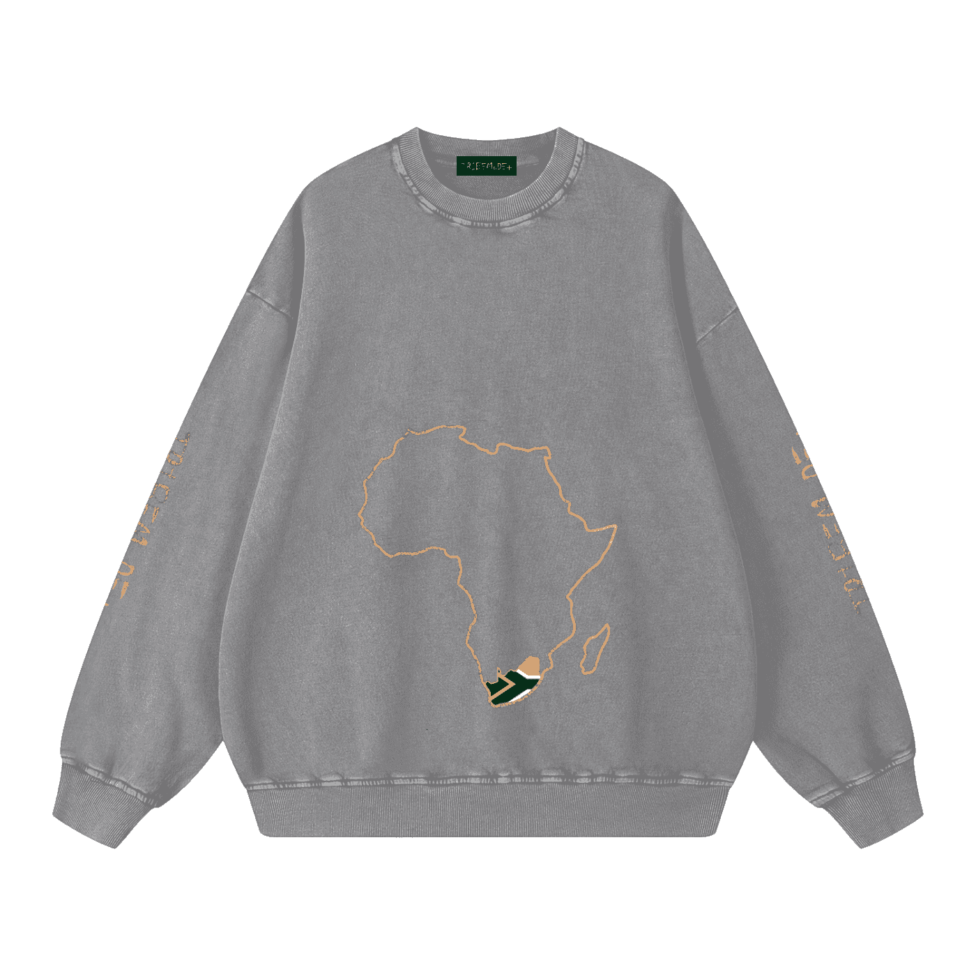 Snow Washed Oversized Sweatshirt - Tribemodeplus