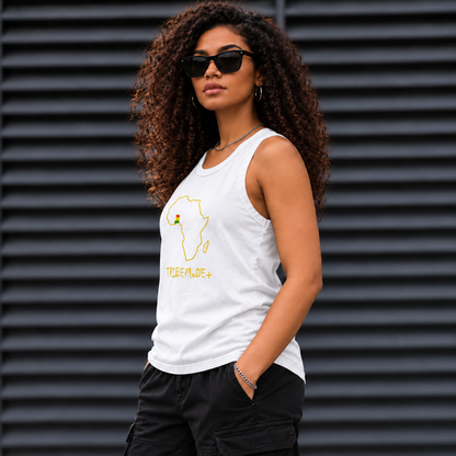 Ghana Tank Top  —  Snow Washed