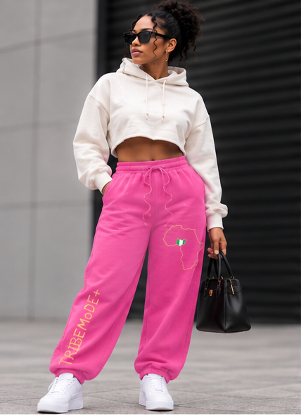 Nigeria Sweatpants — Sunfade Fleeced