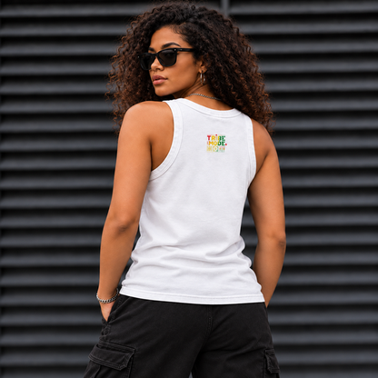 Ghana Tank Top  —  Snow Washed