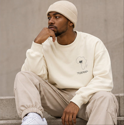 Nigeria Drop Shoulder Sweatshirt — Heavyweight
