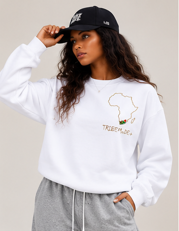 South Africa Drop Shoulder Sweatshirt — Heavyweight