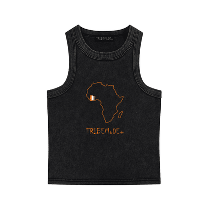 Snow Washed Tank Top - Tribemodeplus