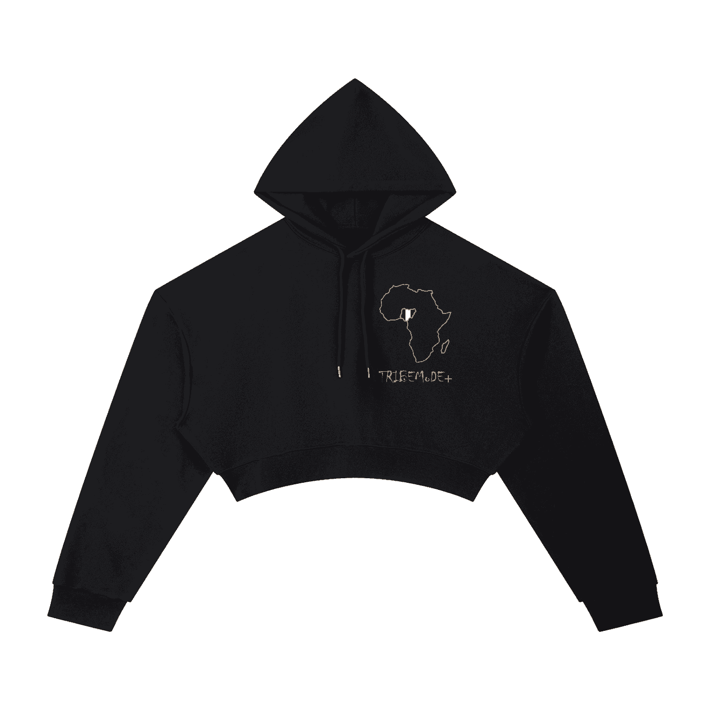 Essential Cropped Hoodie - Tribemodeplus