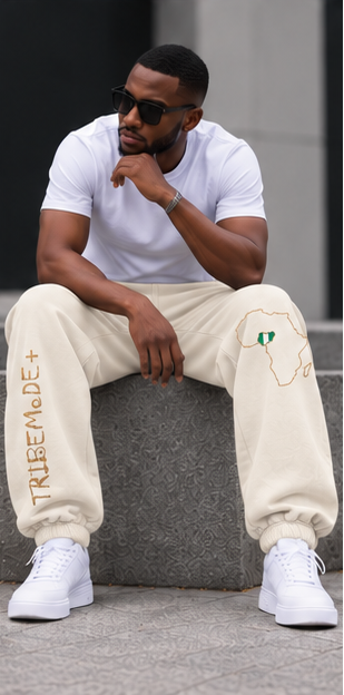 Nigeria Sweatpants — Sunfade Fleeced