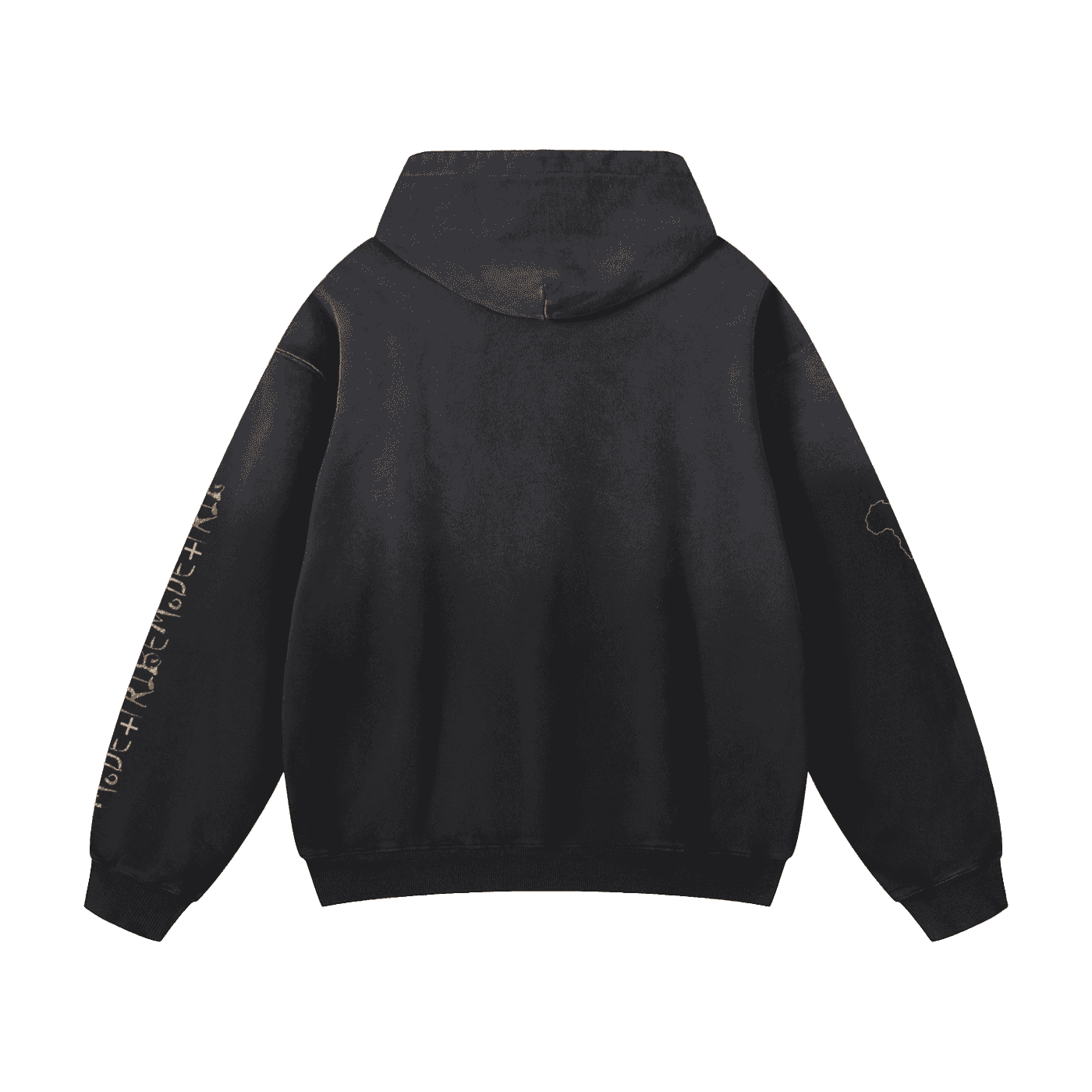 Heavyweight Sunfade Oversized Hoodie - Tribemodeplus