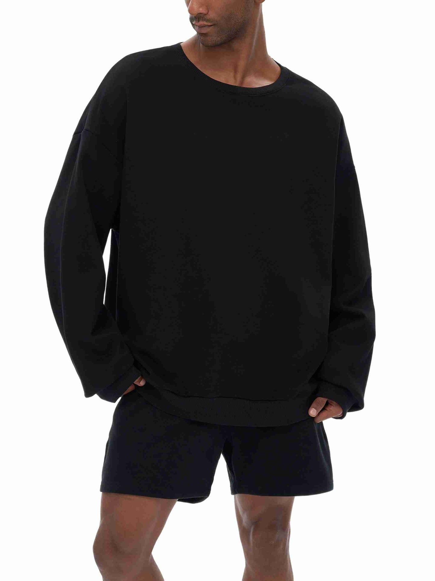 Heavyweight Drop Shoulder Sweatshirt - Tribemodeplus