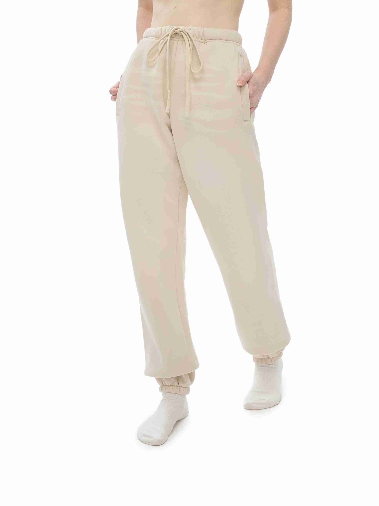 Sunfade Fleeced Sweatpants - Tribemodeplus