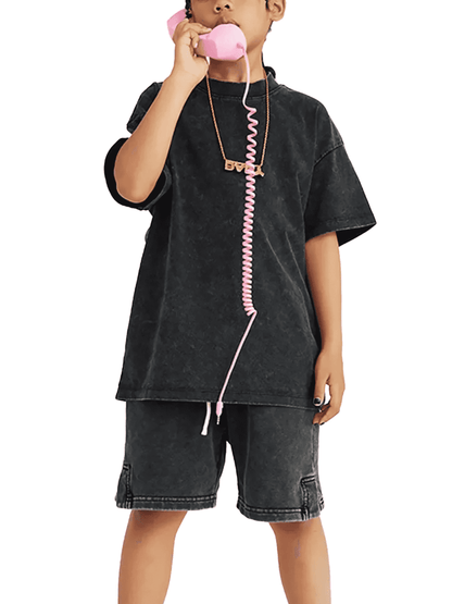 Snow Washed Kids' T-Shirt - Tribemodeplus