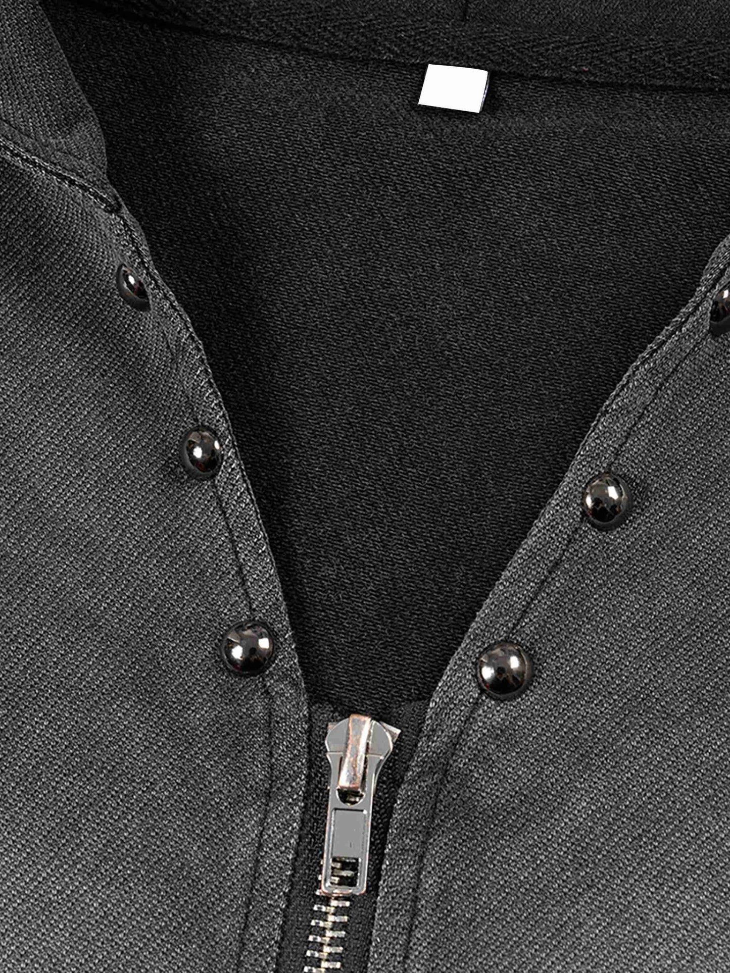 Vintage Washed Zip-Up Hooded Tank Top - Tribemodeplus