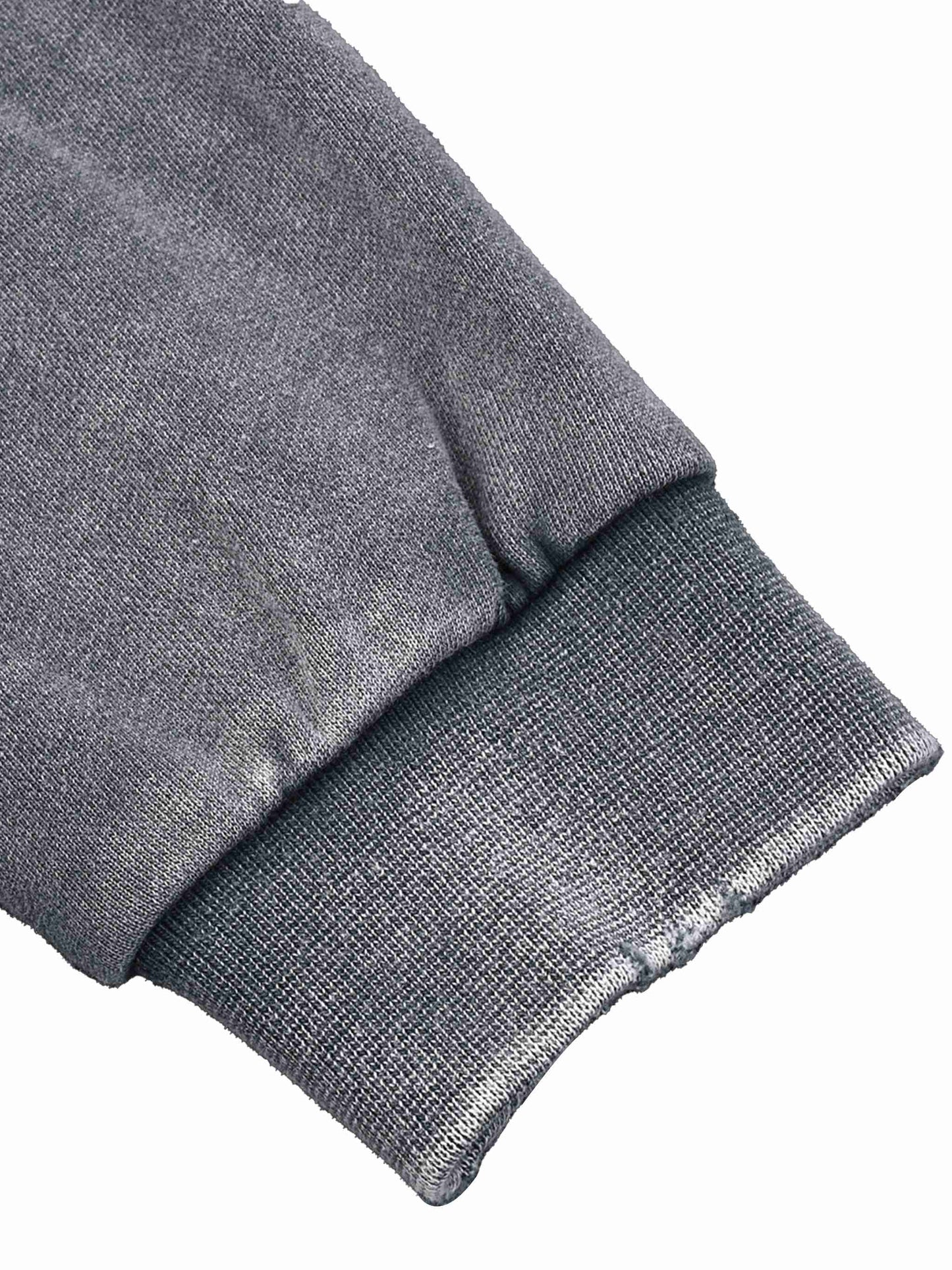 Snow Washed Raw Edge Cropped Sweatshirt - Tribemodeplus
