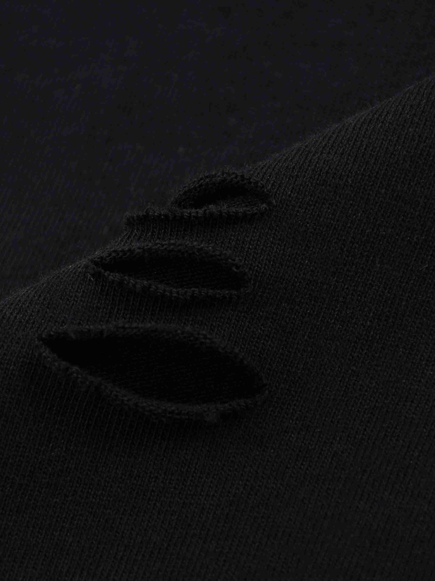 Snow Wash Raw Edge Cotton T-Shirt - Tribemodeplus