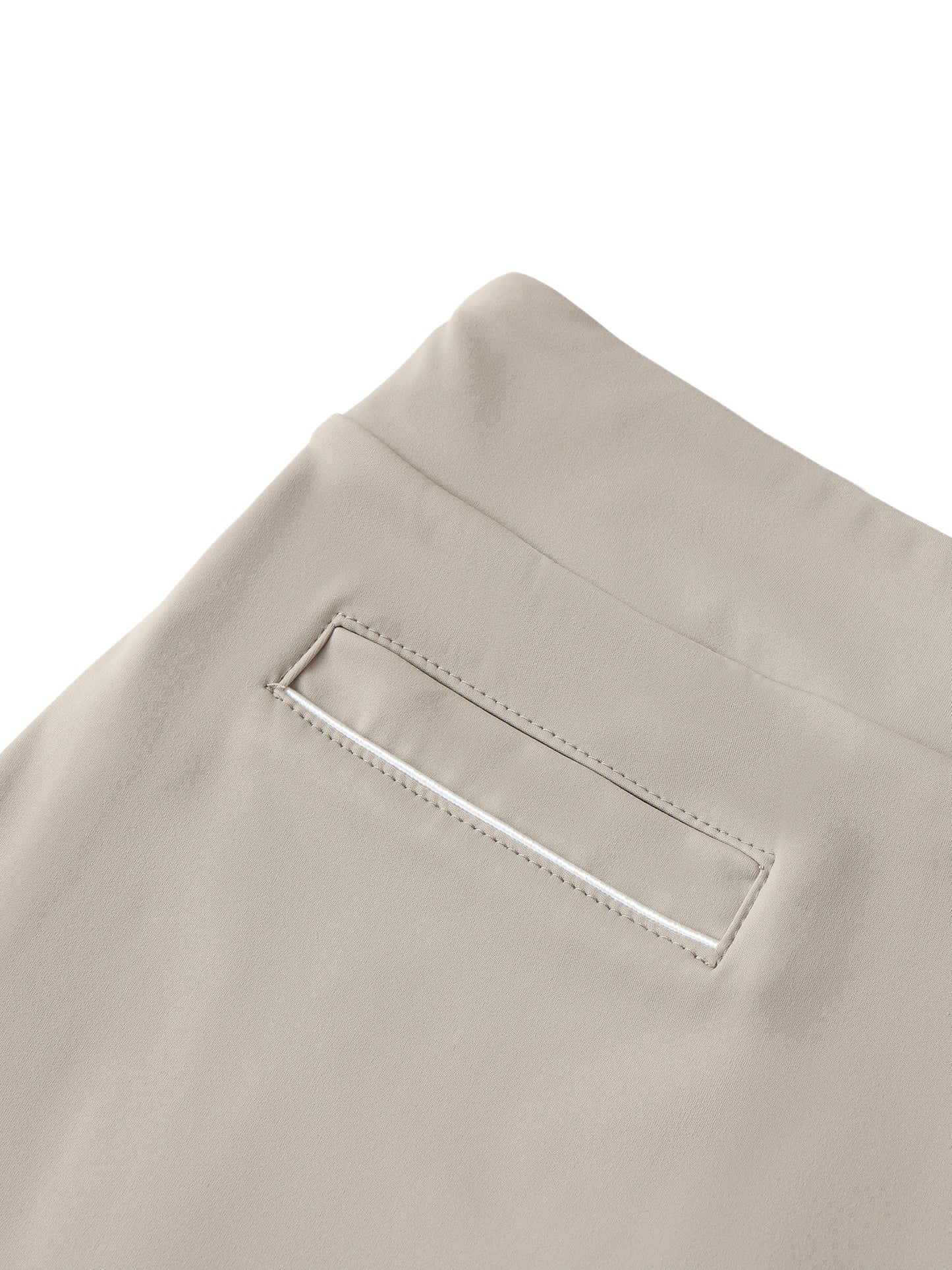High-Waist Pocketed A-Line Skirt