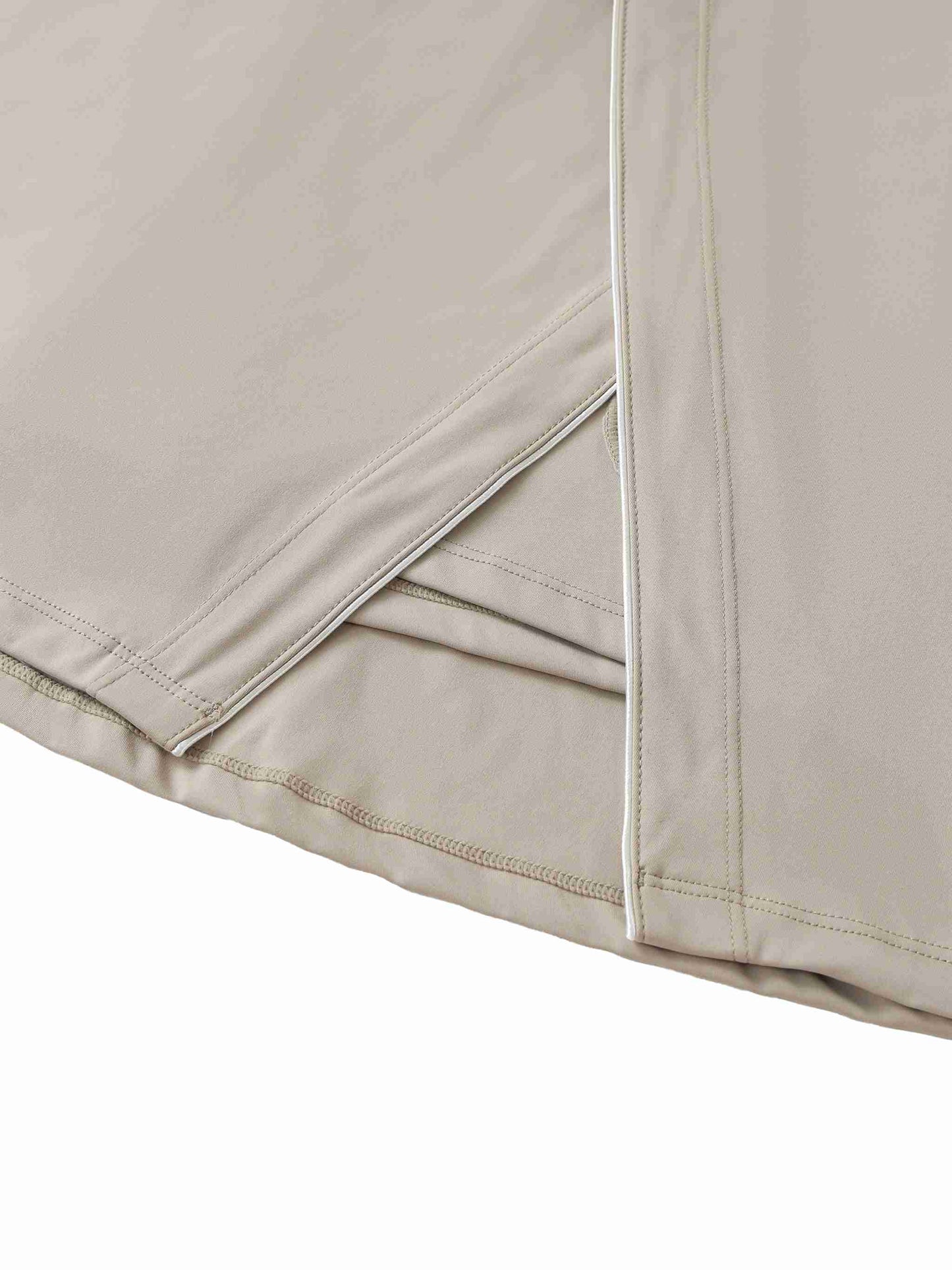 High-Waist Pocketed A-Line Skirt - Tribemodeplus