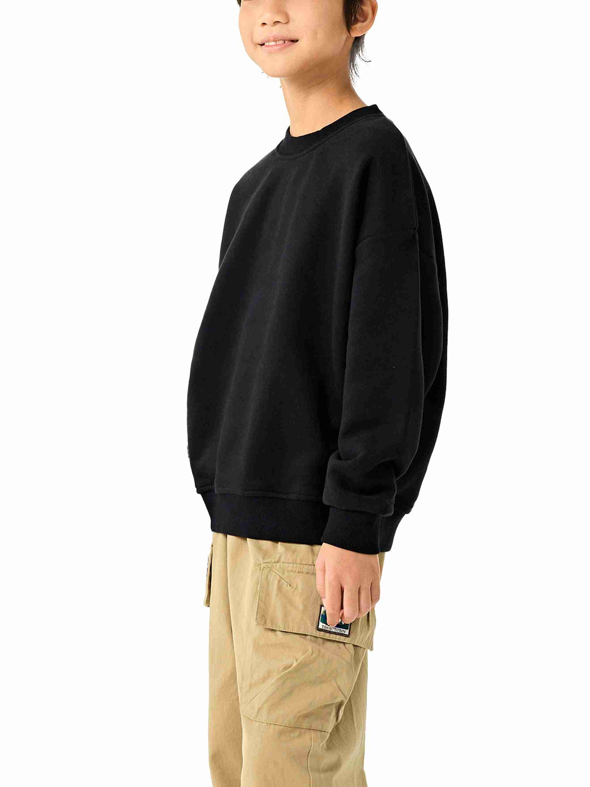 Essential Fleece Kids' Crewneck Sweatshirt - Tribemodeplus