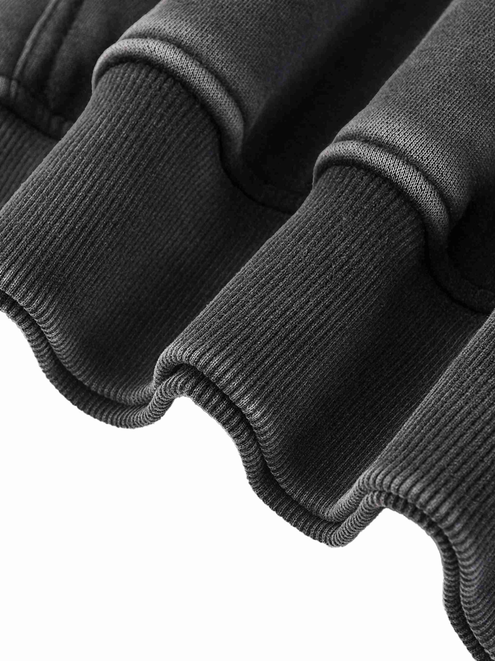 Snow Wash Fleece Oversize Hoodie - Tribemodeplus