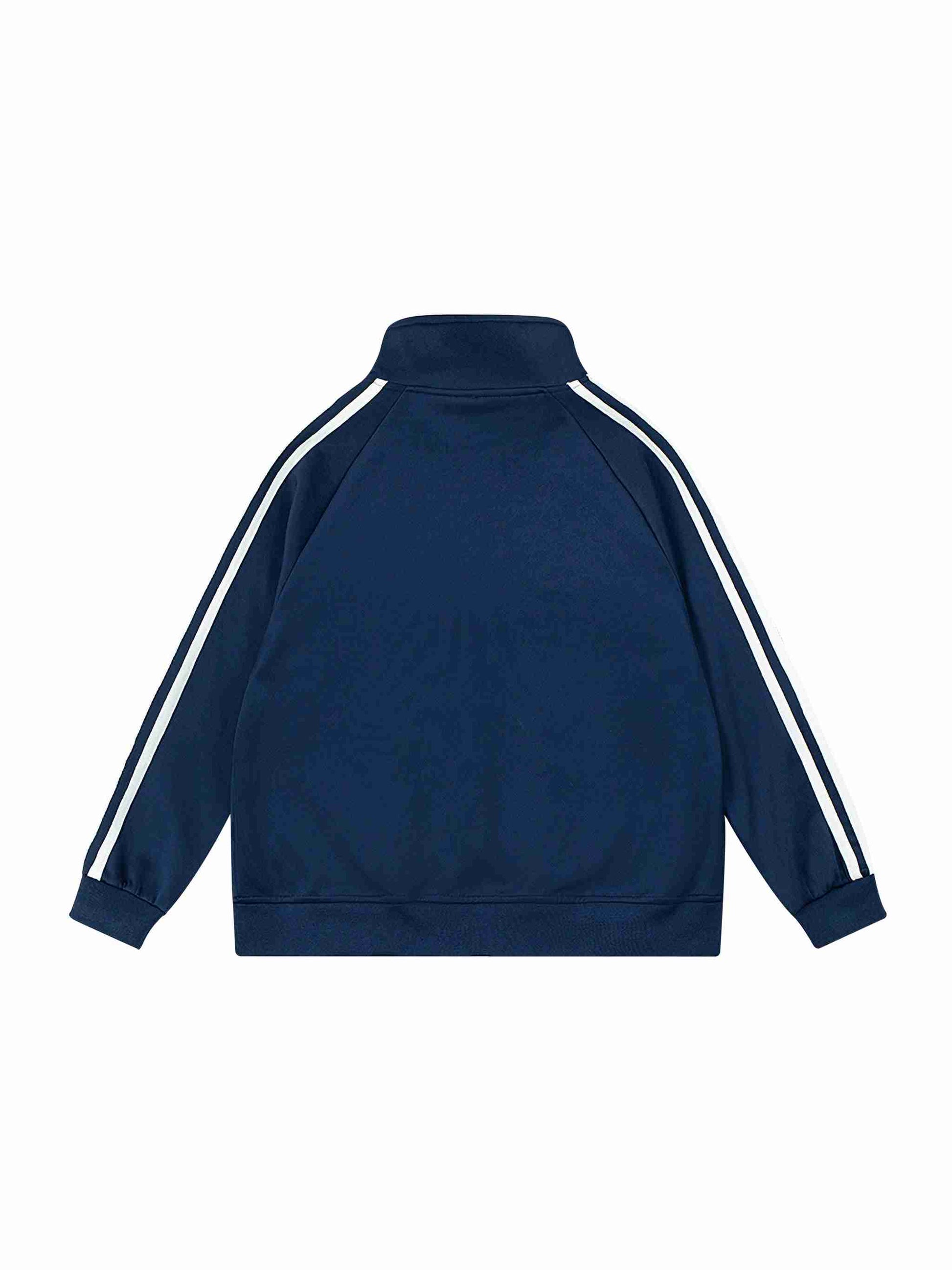 Kids’ Contrast Tape Coach Jacket - Tribemodeplus