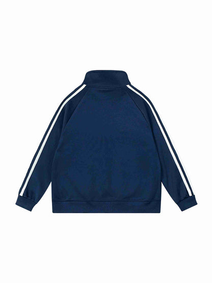 Kids’ Contrast Tape Coach Jacket - Tribemodeplus
