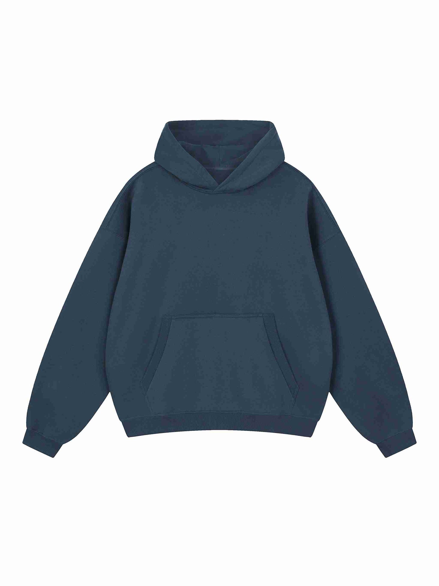 Essential Oversized Boxy Fit Fleece Hoodie - Tribemodeplus