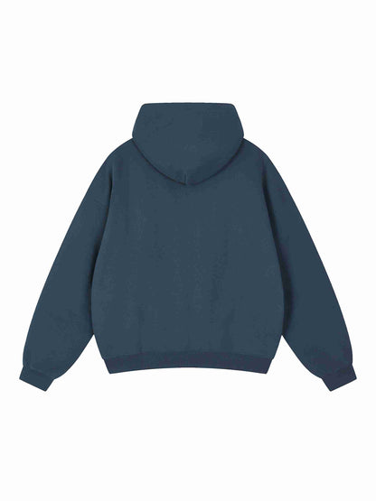 Essential Oversized Boxy Fit Fleece Hoodie - Tribemodeplus