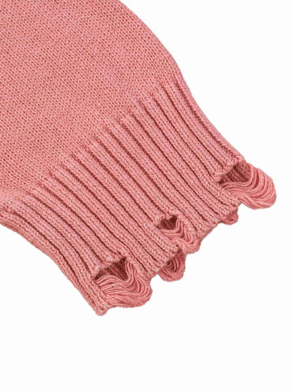 Vintage Washed Hand-Frayed Sweater - Tribemodeplus