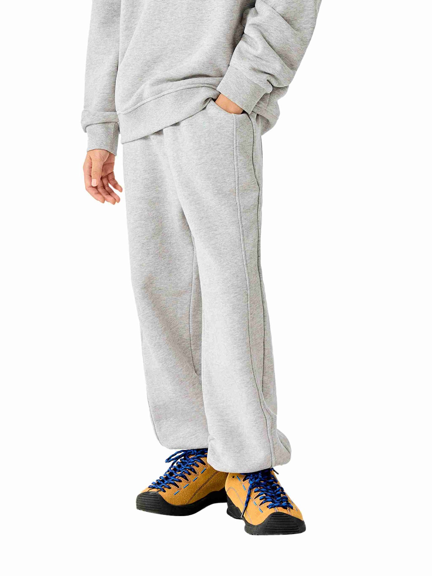 Essential Kids' Fleece Jogged Sweatpants - Tribemodeplus