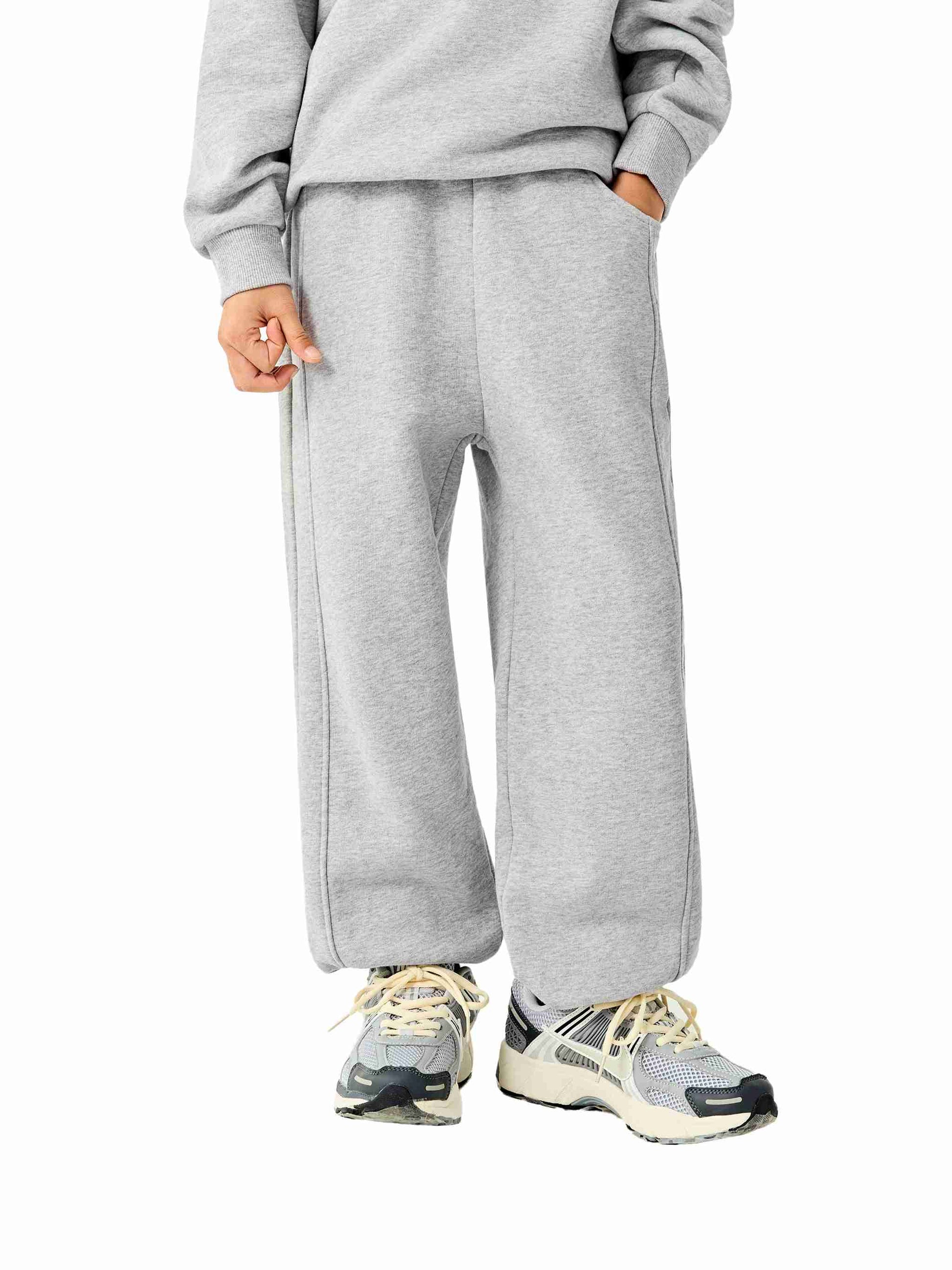 Essential Kids' Fleece Jogged Sweatpants - Tribemodeplus