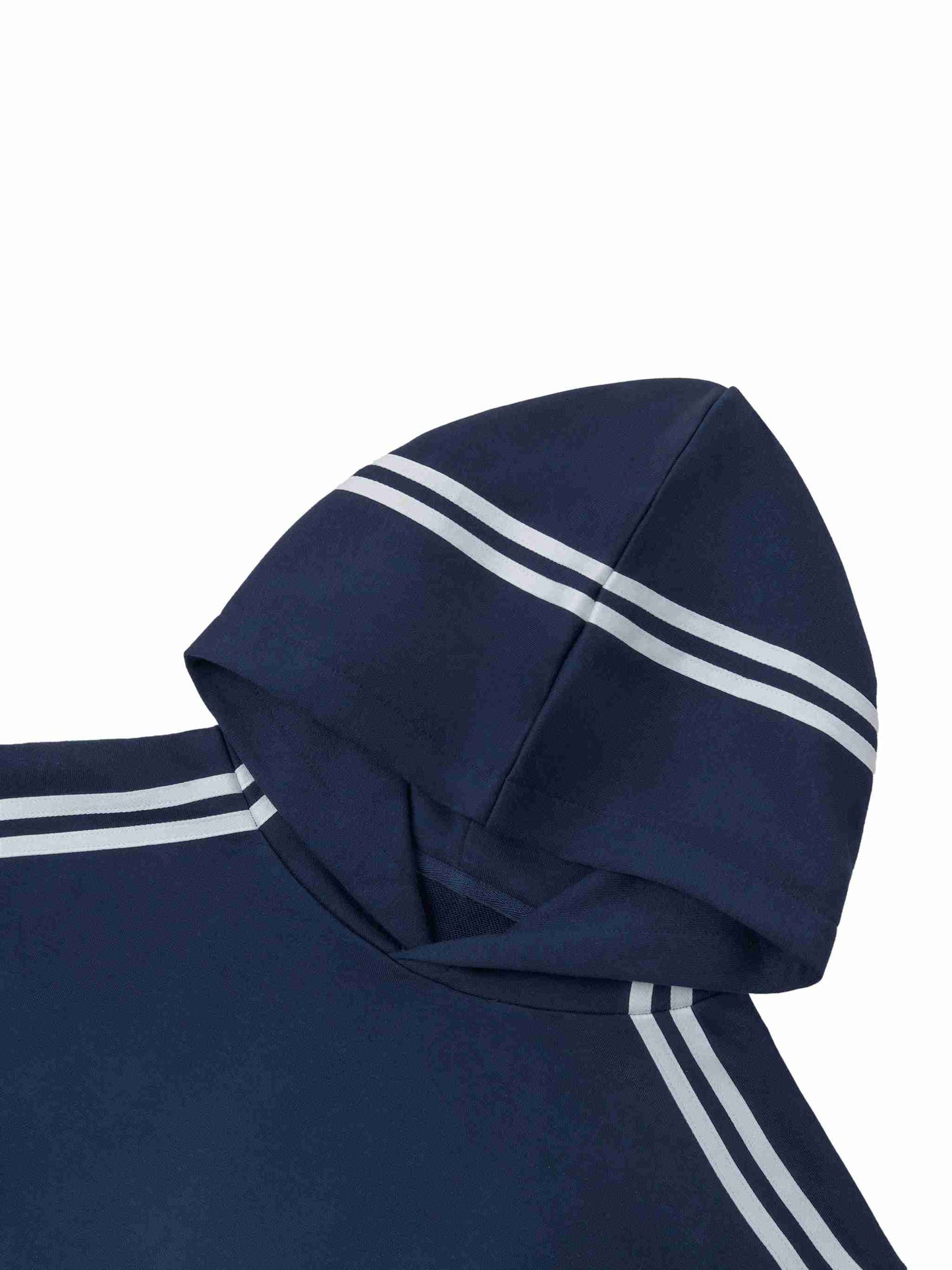 Contrast Side Stripe Cropped Hoodie - Tribemodeplus