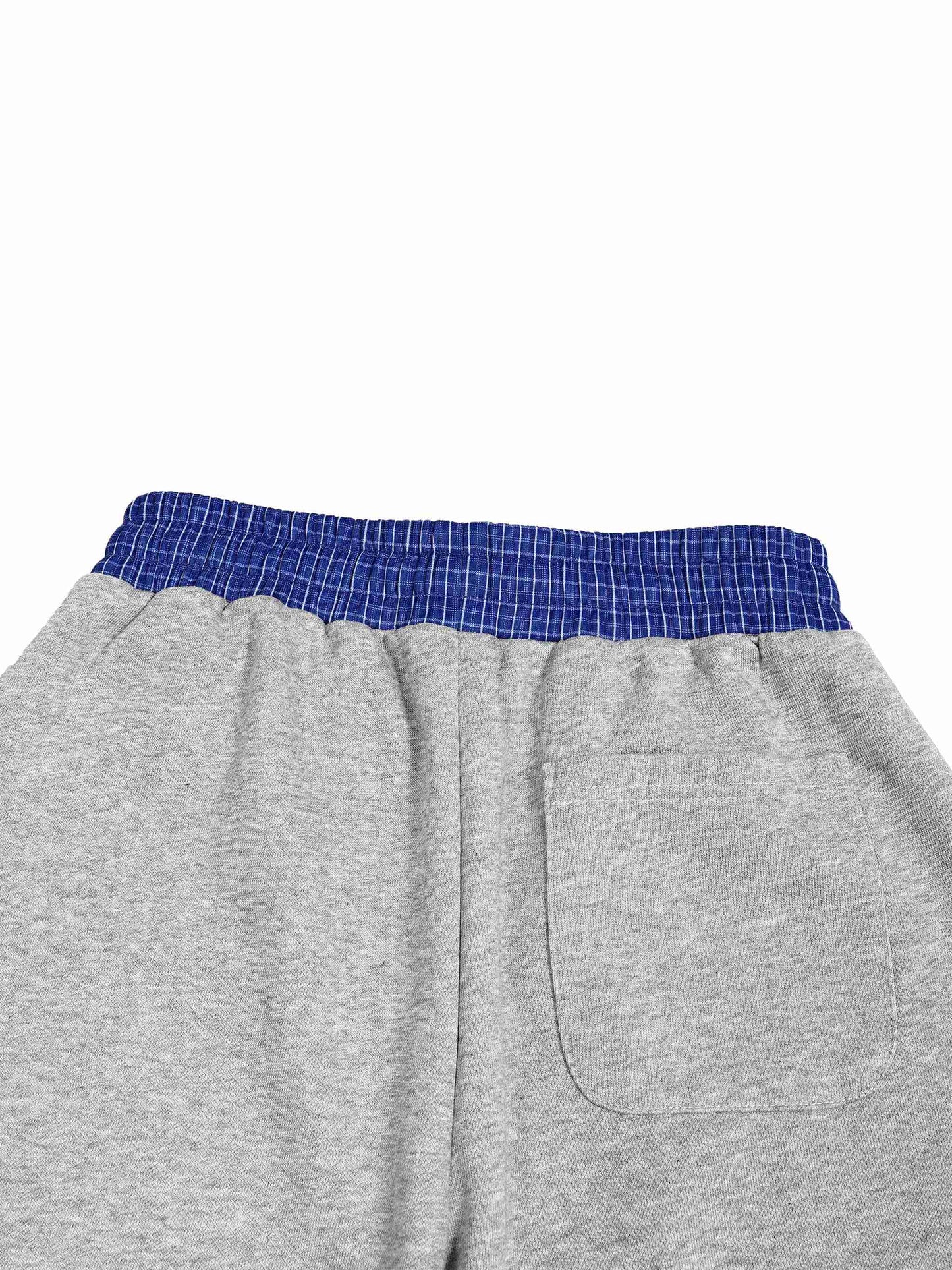 Plaid Waistband Barrel Sweatpants - Tribemodeplus
