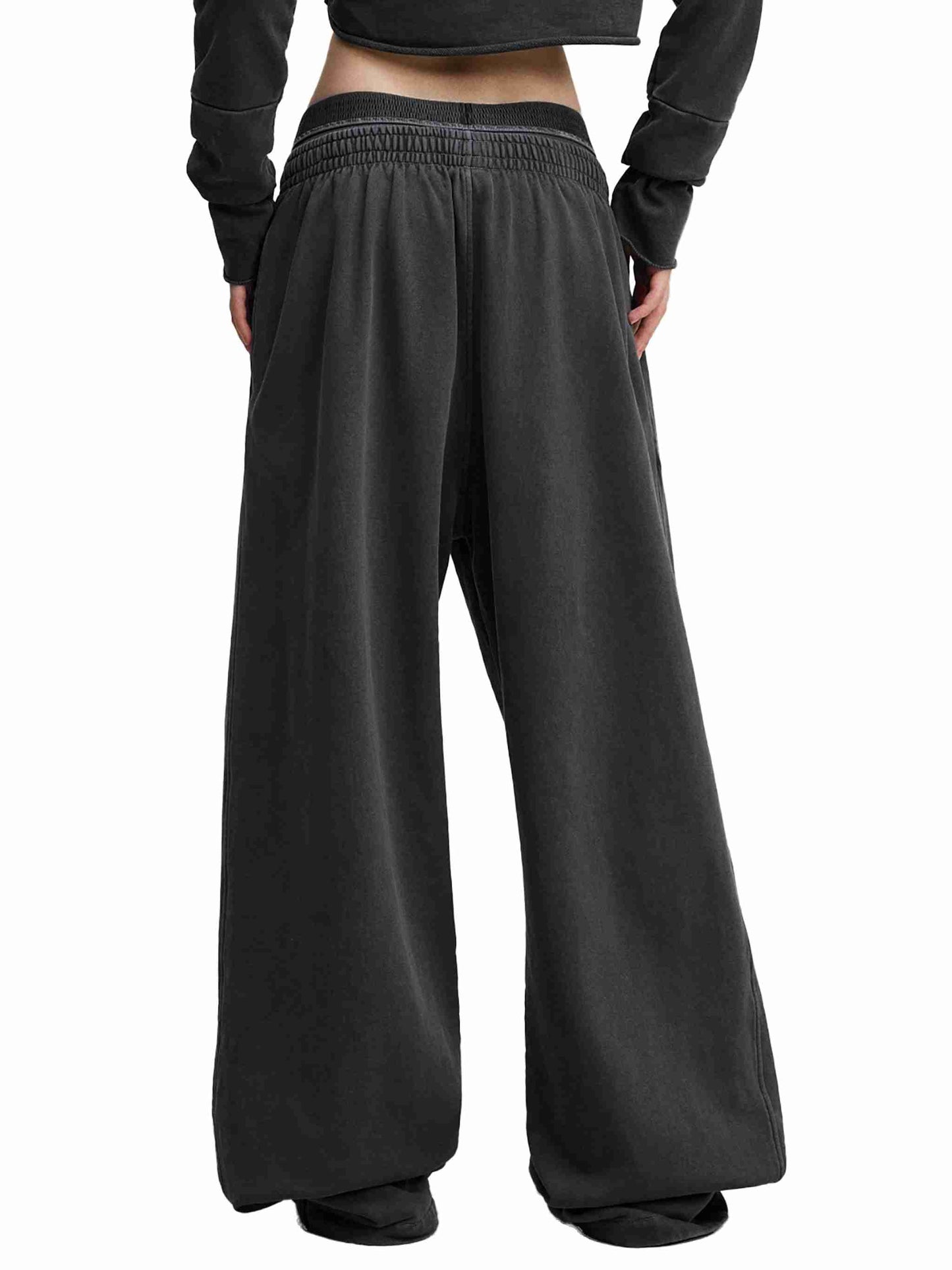 Vintage Washed Waist Pants - Tribemodeplus